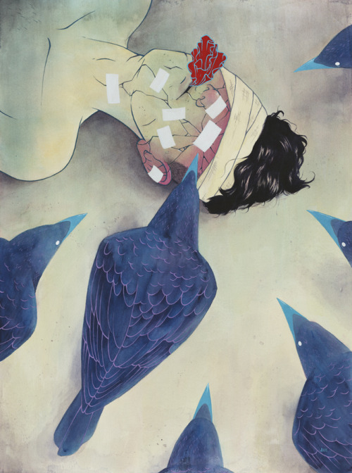 juliancallos:I just put three new prints of pieces from my 2011 show “The End” up on inPRNT! From to