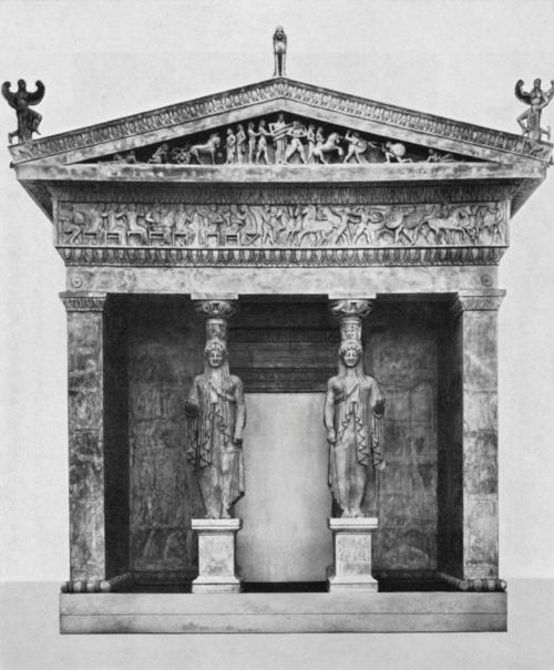 classicalmonuments: Siphnian Treasury Delphi, Greece 525 BCE The Siphnian Treasury was a building at