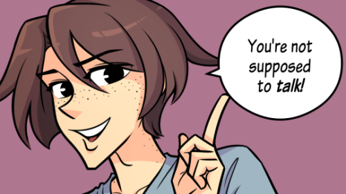 New page up for TRIPPING OVER YOU!♥ First Page Psst— our patrons on Patreon get each page one update