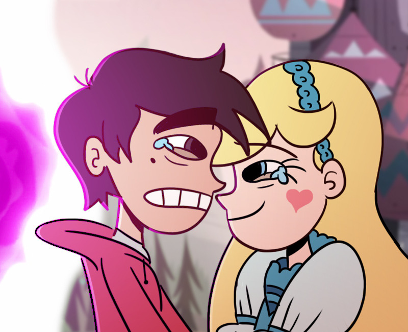 “I’ll never forget you&hellip; safe-kid&hellip;”Tears. Starco tears