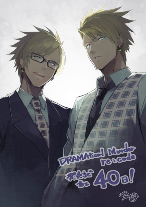 slashren:  from nitro+chiral’s staff blog. 40 days until re:code comes out!  ALRIGHT PEOPLE YES THIS IS RELEVANT.I WOULD LIKE ALLLLLLLL OF YOU TAKE A MOMENT AND A GOOD LOOK AT THESE TWO. YES, ESPECIALLY YOU, RENAO FANS (INCLUDING MYSELF). WITHOUT THESE