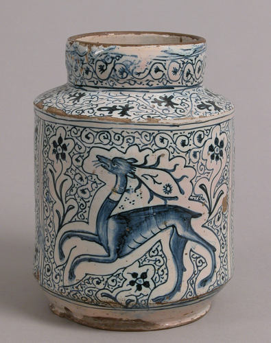 Pharmacy Jar, Metropolitan Museum of Art: Medieval ArtFletcher Fund, 1946Metropolitan Museum of Art,