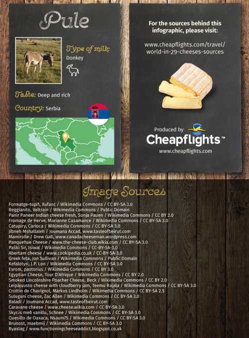 Around the world in 29 cheeses 