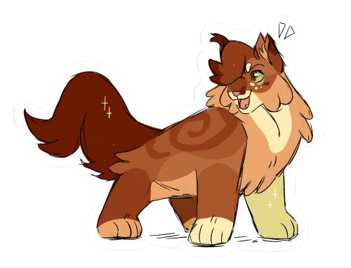 taking requests from my twitter!! first up is squirrelflight!click for better quality!!my ko-fi!