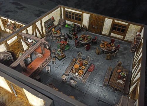 nekrosmagos:The last set of photos of the basic dungeon rooms and me .. Cozy lookin’ maps.