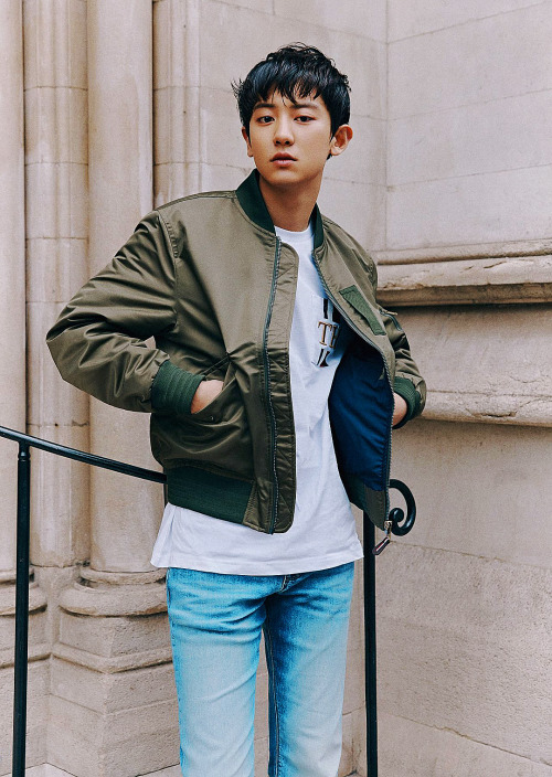 holding for chanyeol: day [426/548]↳ EXO’s CHANYEOL for Tommy Hilfiger via W Korea | March 201