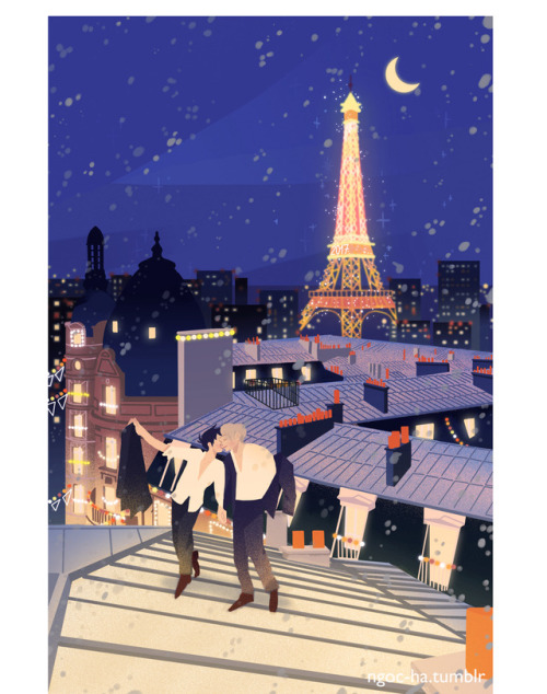 ngoc-ha:✨Hi !✨ I can finally share with you my full piece for the ⛸ @born-to-make-history-zine⛸, it 