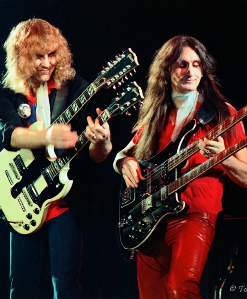 steveharrisfan:Alex Lifeson &amp; Geddy Lee