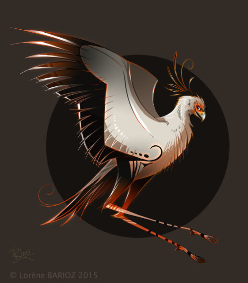 Secretary bird Style by Dragibuz adult photos