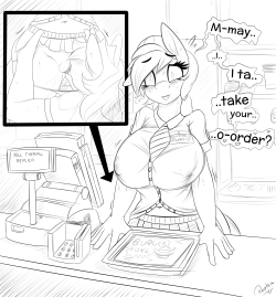 stable86:   doggie999′s Pencil Point getting Reppy fired from her part time job.- Replica #427&gt;Patreon&lt;  Unf O////o Muh fetishes&hellip;.