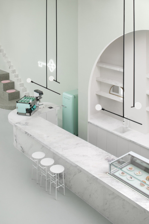 moodboardmix:The Budapest Cafe, Chengdu, Sichuan province, China, Studio Biasol 