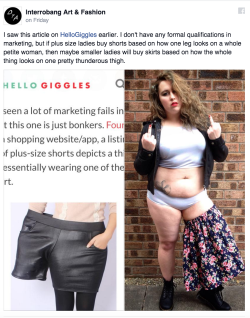 huffingtonpost:  Woman Gives Absurd Body-Shaming