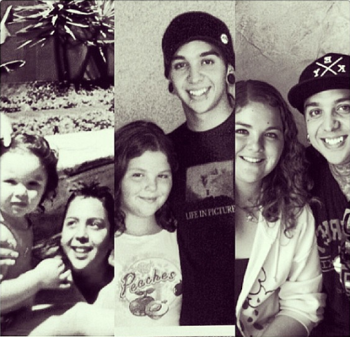 ptv-collide-with-the-sky:Tony and his sister.<3 Puberty done right.. lolnot my pic.