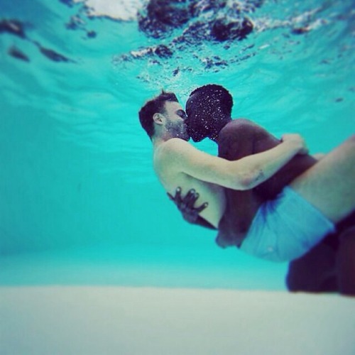 gay underwater