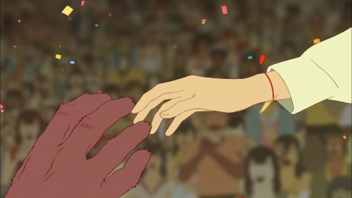 ca-tsuka:  1st long trailer for “The Boy and The Beast” (Bakemono no Ko) animated feature film by Mamoru Hosoda (Wolf Children, Summer Wars, The Girl Who Leapt Through Time) :https://www.youtube.com/watch?v=BTOWVxi2KC8