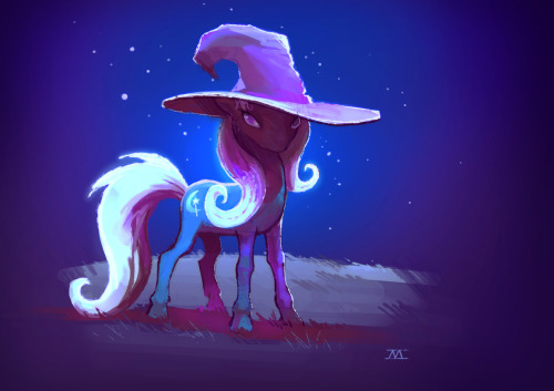 mylittleponyoficialg4:  Great and Powerful Pony by cmaggot  