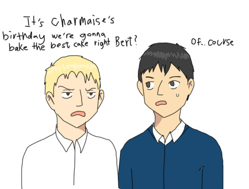 reiner.. did we add baking soda..? Late  Happy birthday to Charmaise!!! sorry they aren’t very