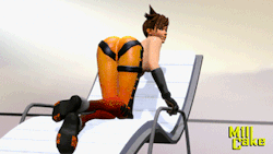 m1llcake:  Hey I wasn’t active here on Tumblr recently (cuz of reasons)Sorry about that, I’ll try to make something new as soon as I can As for now, have this small Tracer animation (or teaser, whatever the F that is, I just feel like I’m gonna