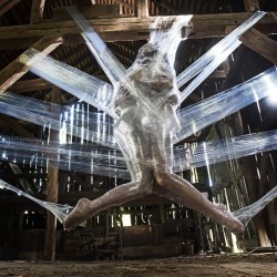 selinaminx:   “In 2,000 years, the greatest thing mankind ever devised, I think, in my humble opinion, is Saran Wrap.  You can put a sandwich in it. You can look through it. You can touch  it. You can put it over your face and you can fool around and