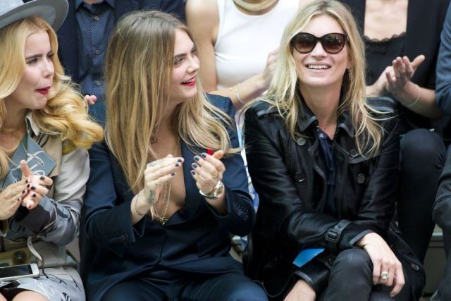 Cara Delevingne & Kate Moss