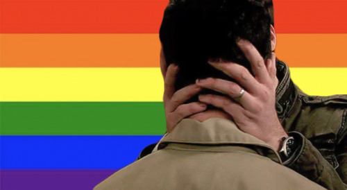 billiewena: happy pride to that out-of-context shameless screencap that looks like dean & cas 
