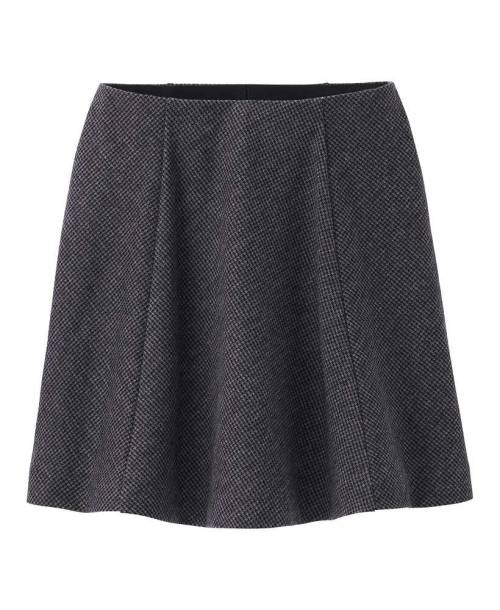 Women Knit Flare Skirt