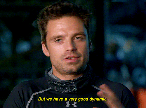 steve-rogers:Anthony Mackie and Sebastian Stan talking about working together on The Falcon and The 