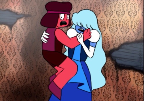 gemfeel:  “SAPPHIRE HOLD ME!!” Did I do this right? lol it could’ve been better but I think it’s funny. :)