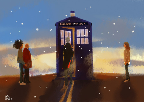 Some 12th Doctor Arts I Drew In 2017 (and One In 2018)