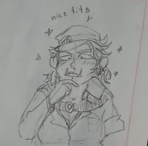 Genderbent Inori Scribbles