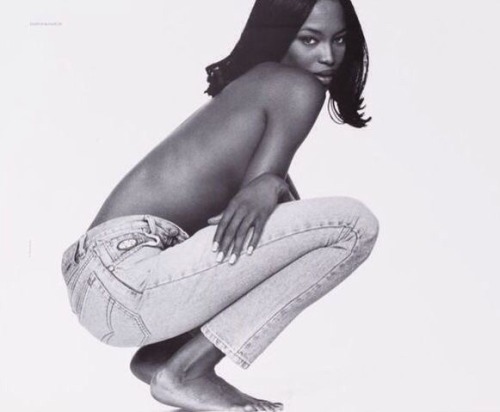 bleachyourself - Naomi Campbell by Bruno Bisang, 1995