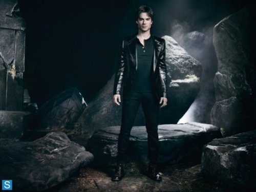 We are the Vampire Diaries men. And we are dark and moody. Ain&rsquo;t that sexy? For more pop c