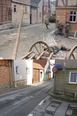 peterfromtexas: The same street, 73 years