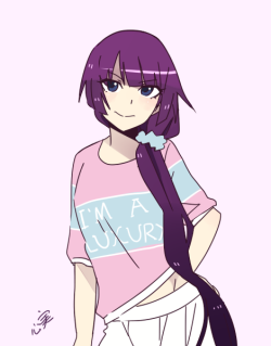 hanekaramel: art reupload #1: hitagi