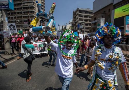 The whole world’s marching