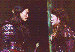 storybrooke:  Once Upon a Time princesses interacting {requested by anonymous} 