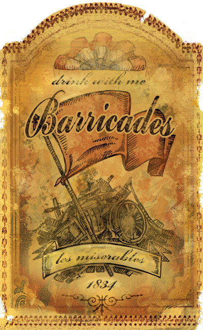 My series of labels. Full of Toulon Label and Barricades.