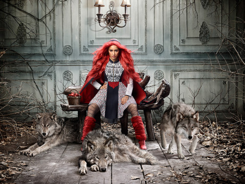 fairytalemood:Imara Collection featuring Shraddha Kapoor, photography by Tejal Patni, post production by André Souza Thumbelina, Red Riding Hood, Sleeping Beauty, Beauty and the Beast, Cinderella, The Little Mermaid