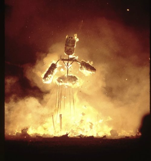 Before there was Burning Man, there was the Burning of King Momo. The torching of this ceremonial ef
