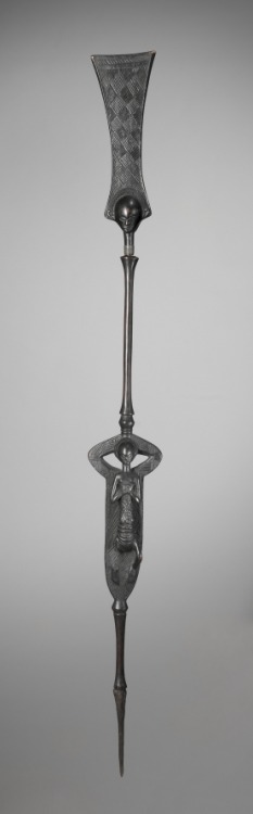 cma-african-art: Staff of Office, early-mid 1800s, Cleveland Museum of Art: African ArtThe Luba king