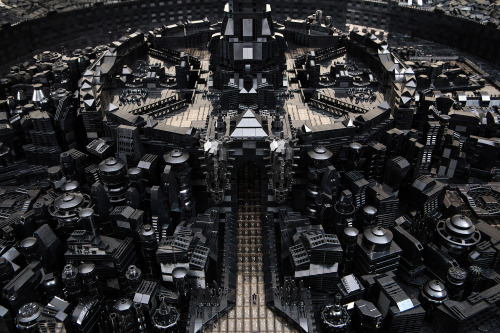 Elaborately Constructed LEGO Universes by Artist Ekow Nimako Envision an Afrofuturistic World