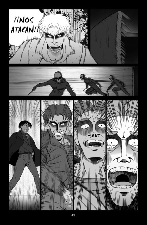 Página 49 del manga “Sobrevivencia” - Número 3.