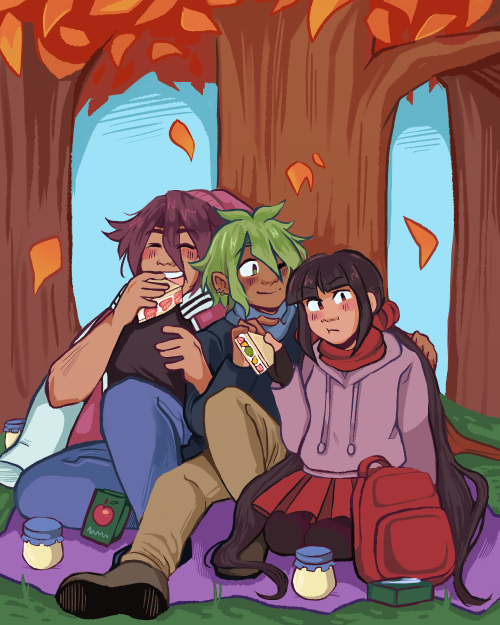 Heres My Part Of The Collab With @toxicpineapple !! She Wrote A Wonderful Fic Starring Amaharumota For