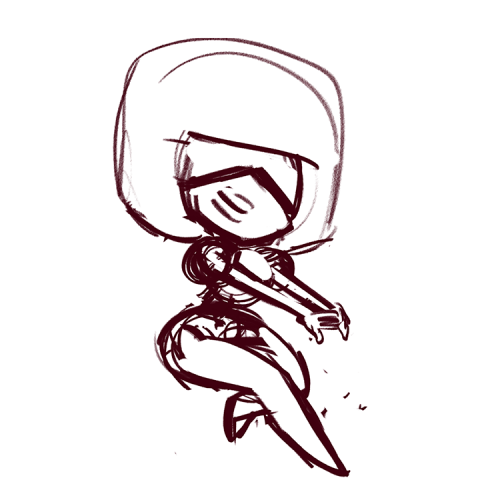dizzyclown:  Tiny Garnet!  More tiny fusions here [x] My Blog | My Instagram 