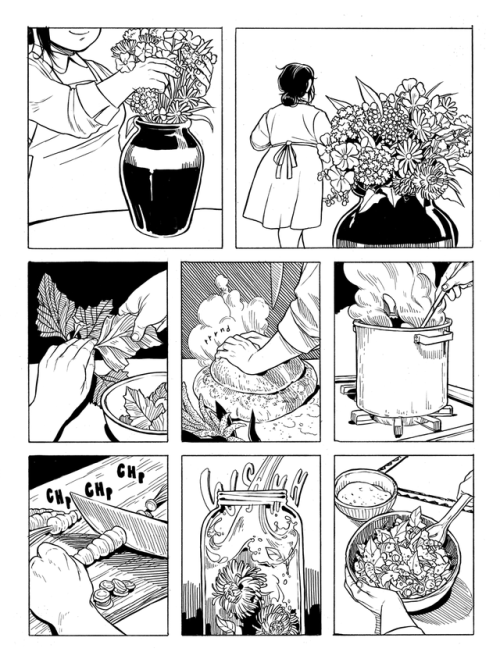 friendswithfangs: Part two of my short comic, Weeds! You can read the first half here. Thank yo