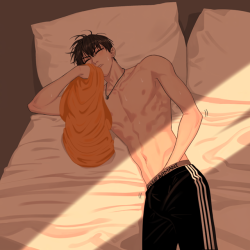 i-got-these-words: Original Art: Old Xian (19 Days) Shitty Edit: @i-got-these-words #I can’t hand #I can’t shirt either 