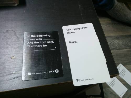 the-misadventures-of-lele: strangesteph13: lifeoftroye: thesolacebeforethestorm: Fucking cards again