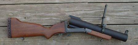 weaponslover:    M79 Grenade launcher     Caliber: 40mm (40x46)Overall length: 737