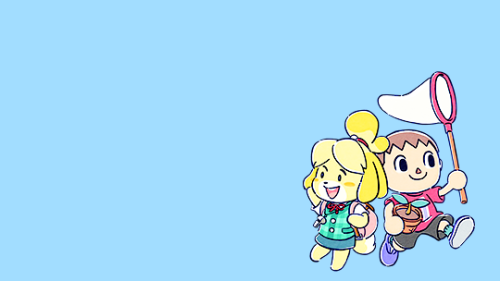 hanaxsongs: Villager and Isabelle Smash Bros. headers! Please reblog/like if saving, a visible credi