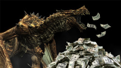 gottliebe:dragonjaw:this is the money dragon it only shows up once every 420 years reblog or u’ll never have money again!!1!   can’t risk it